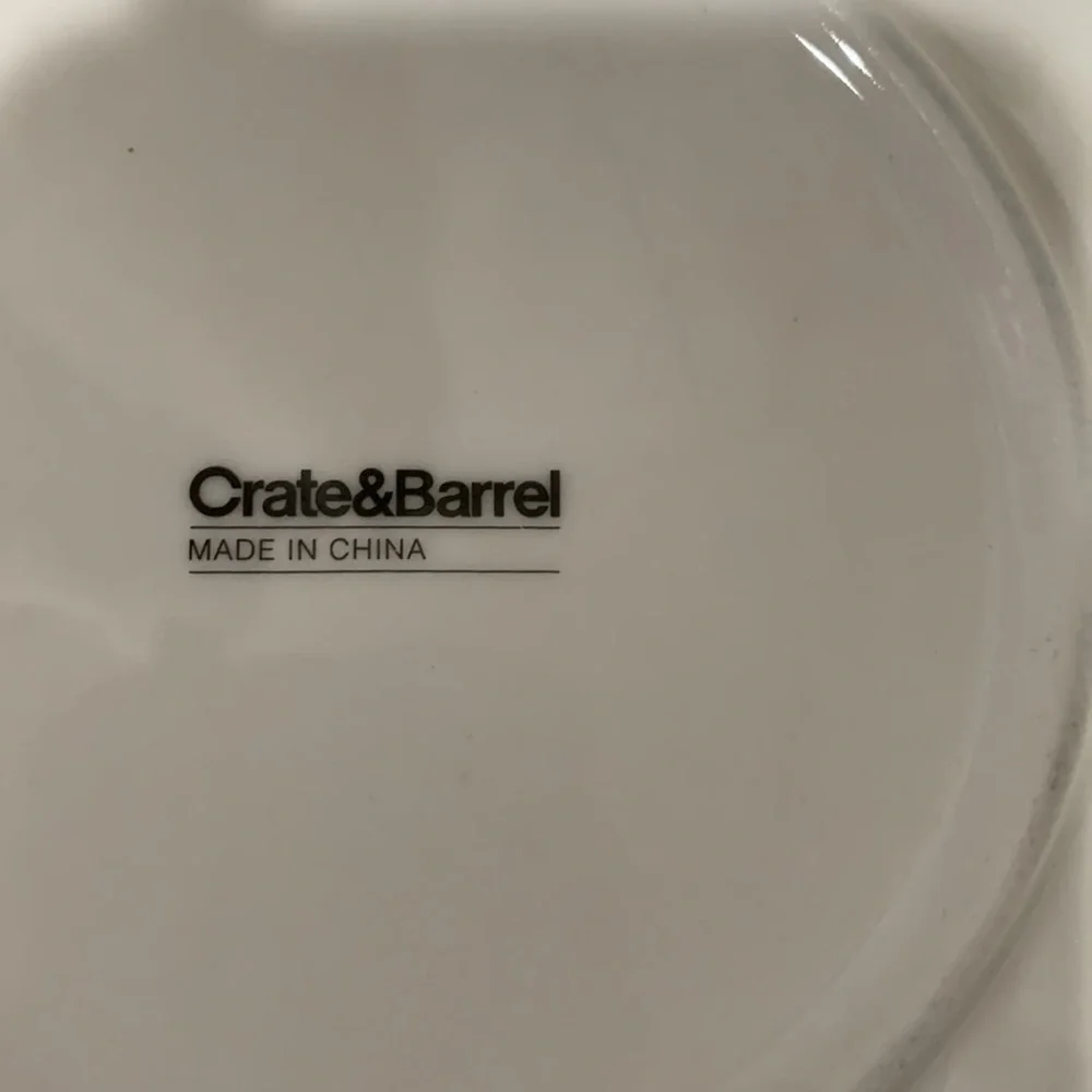 Crate&Barrel gray 13 barrel