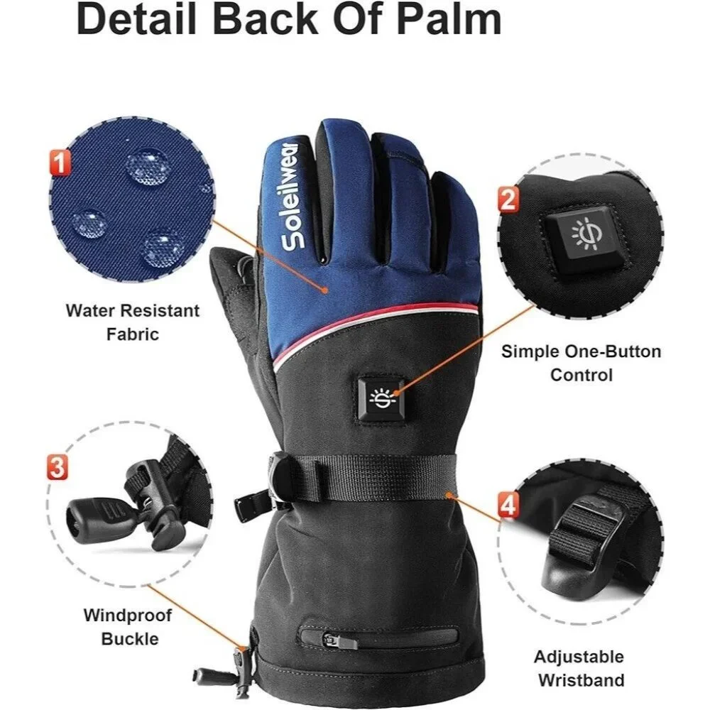 Soleilwear heated touchscreen
