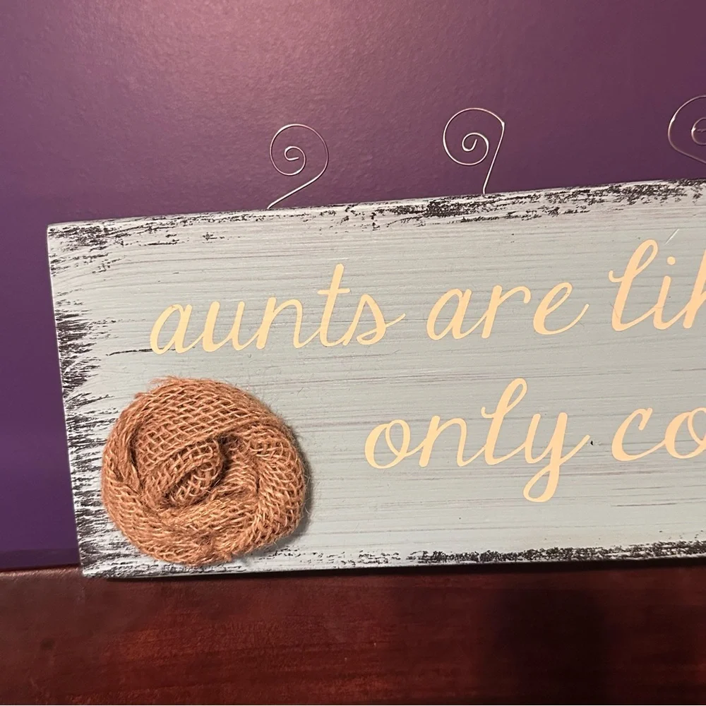 N/A “aunts are