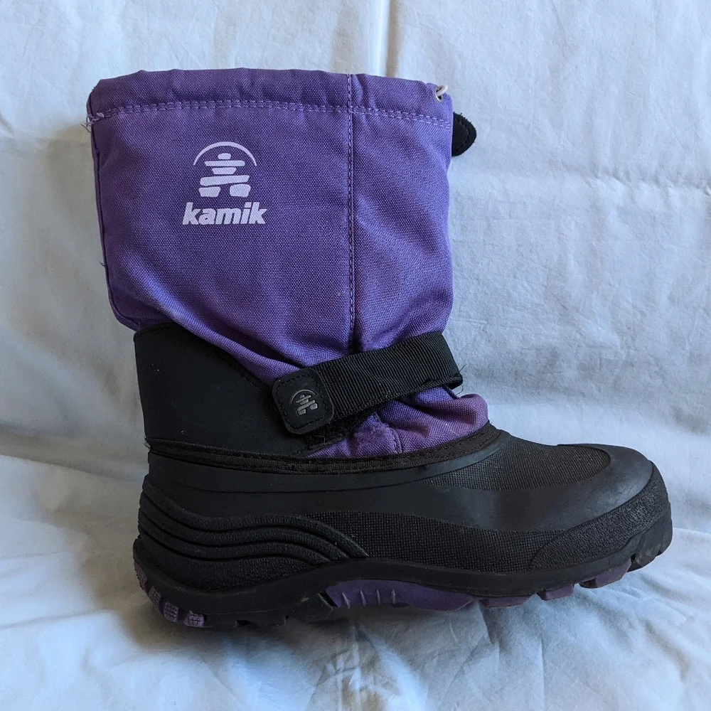 EUC Kamik Rocket Jr winter boots size 7