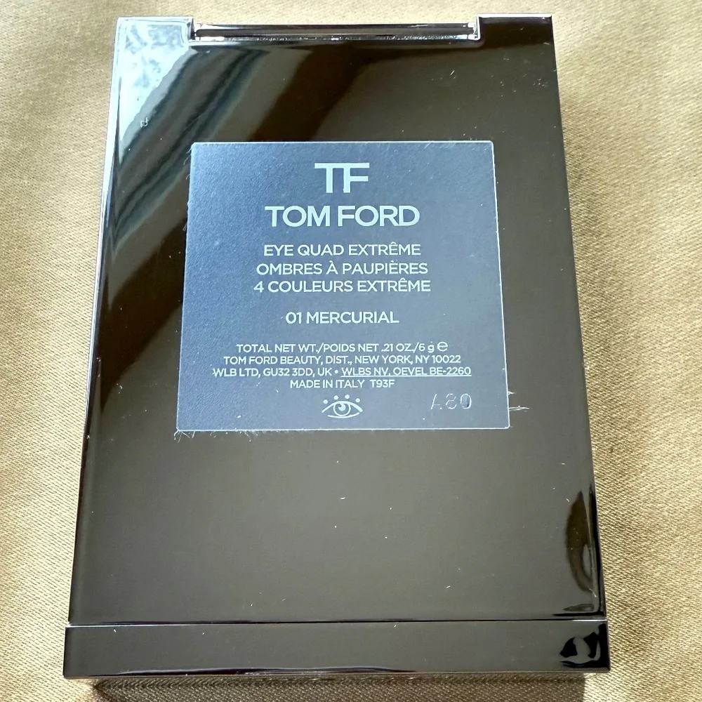 Tom Ford Beauty Extreme Eye Quad in 01 Mercurial