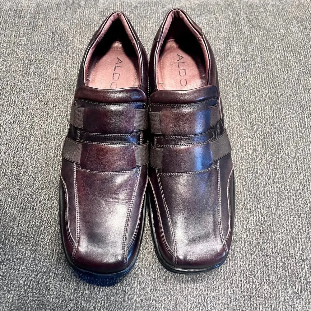 Aldo brown loafer