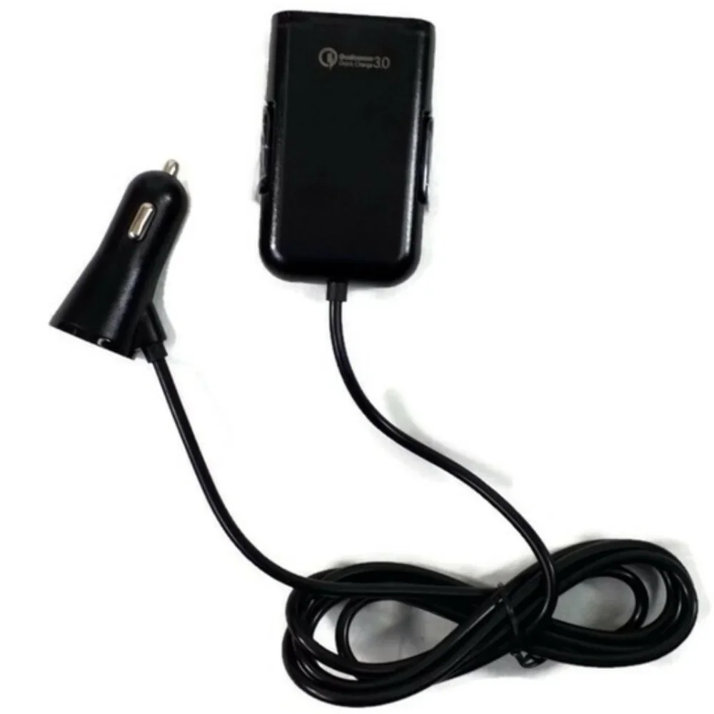 Saddlebred Qualcomm DC Quick Charge 3.0 Auto 4-Port Car Device Charger NIB