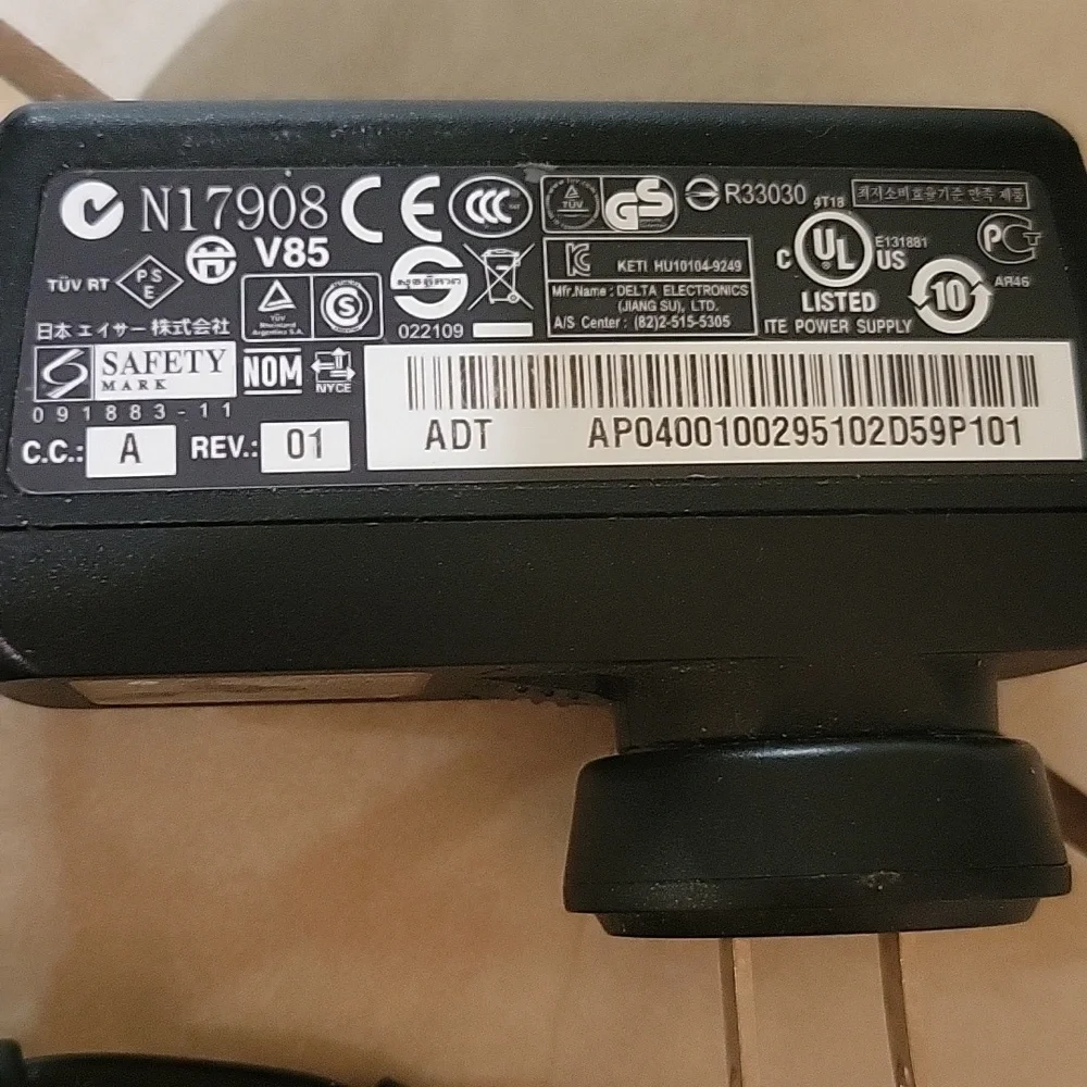 OEM Delta Electronics Acer Power Supply Adapter Cord