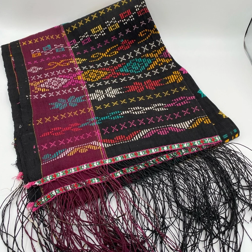 Vintage indonesian handwoven