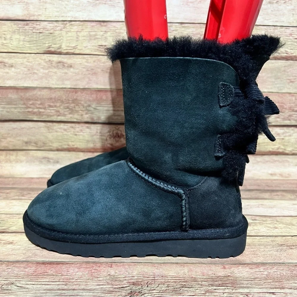 UGG Bailey Bow Ankle Boots