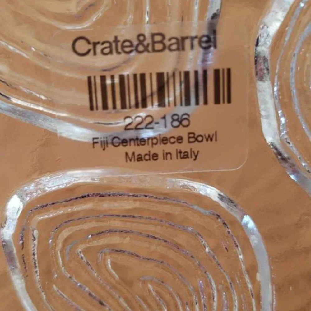 Crate&Barrel either pieces great