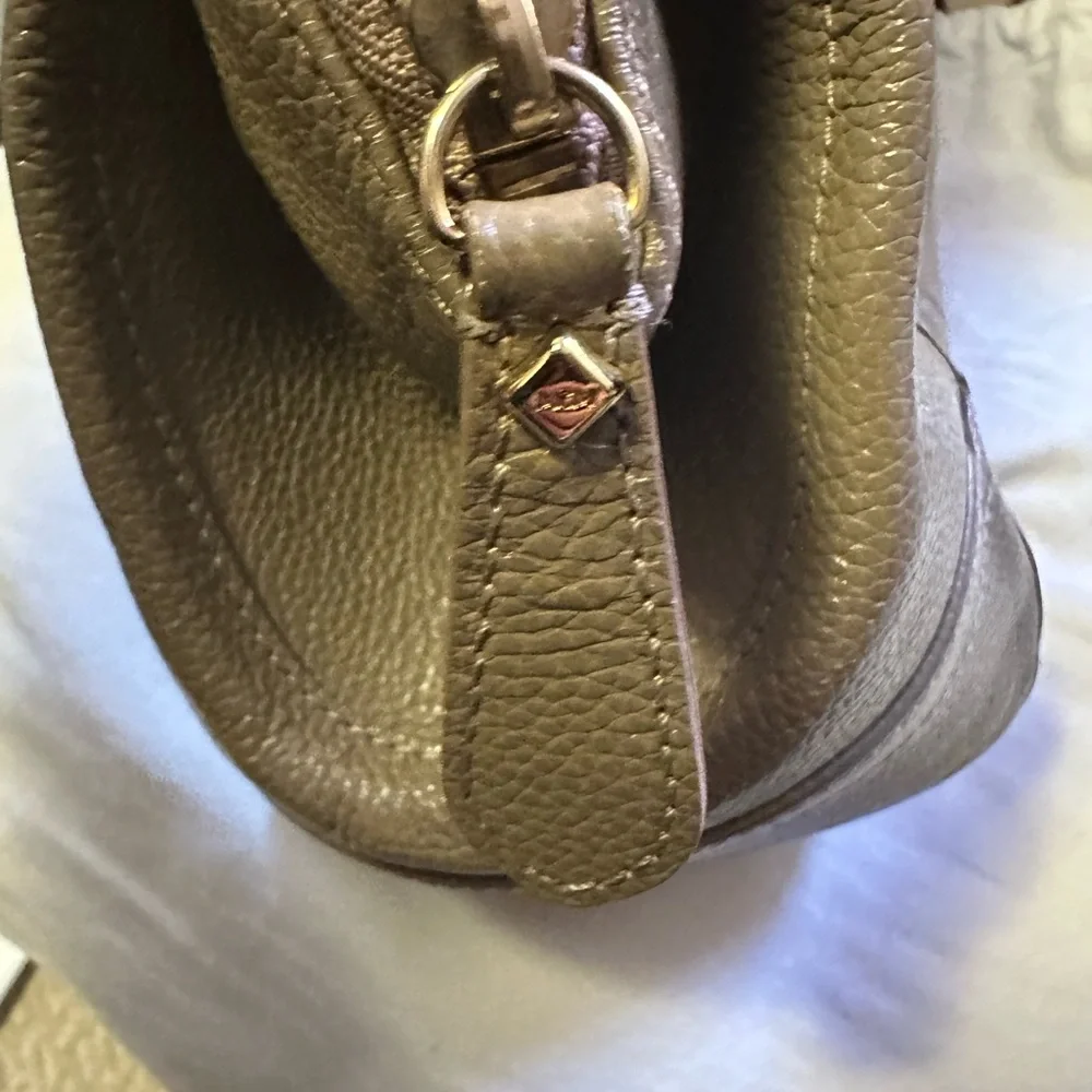 MCM zipper tote