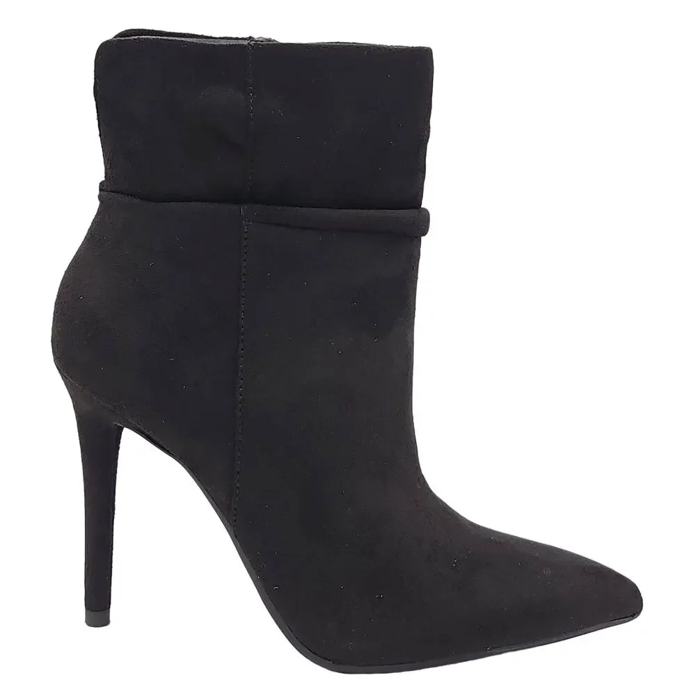 Jessica Simpson Women Stiletto Heel Ankle Booties Lerona Size US 5M Black
