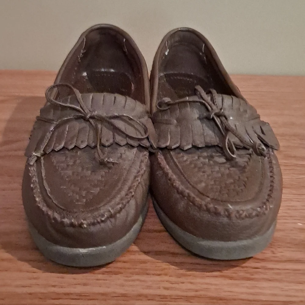 Walkables Comfort Collection Brown Loafers Womens Sz 10W