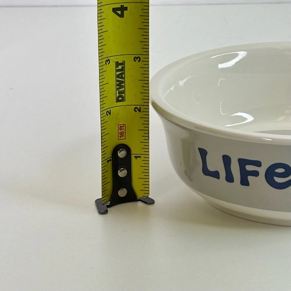 Life Is Good dog bowl