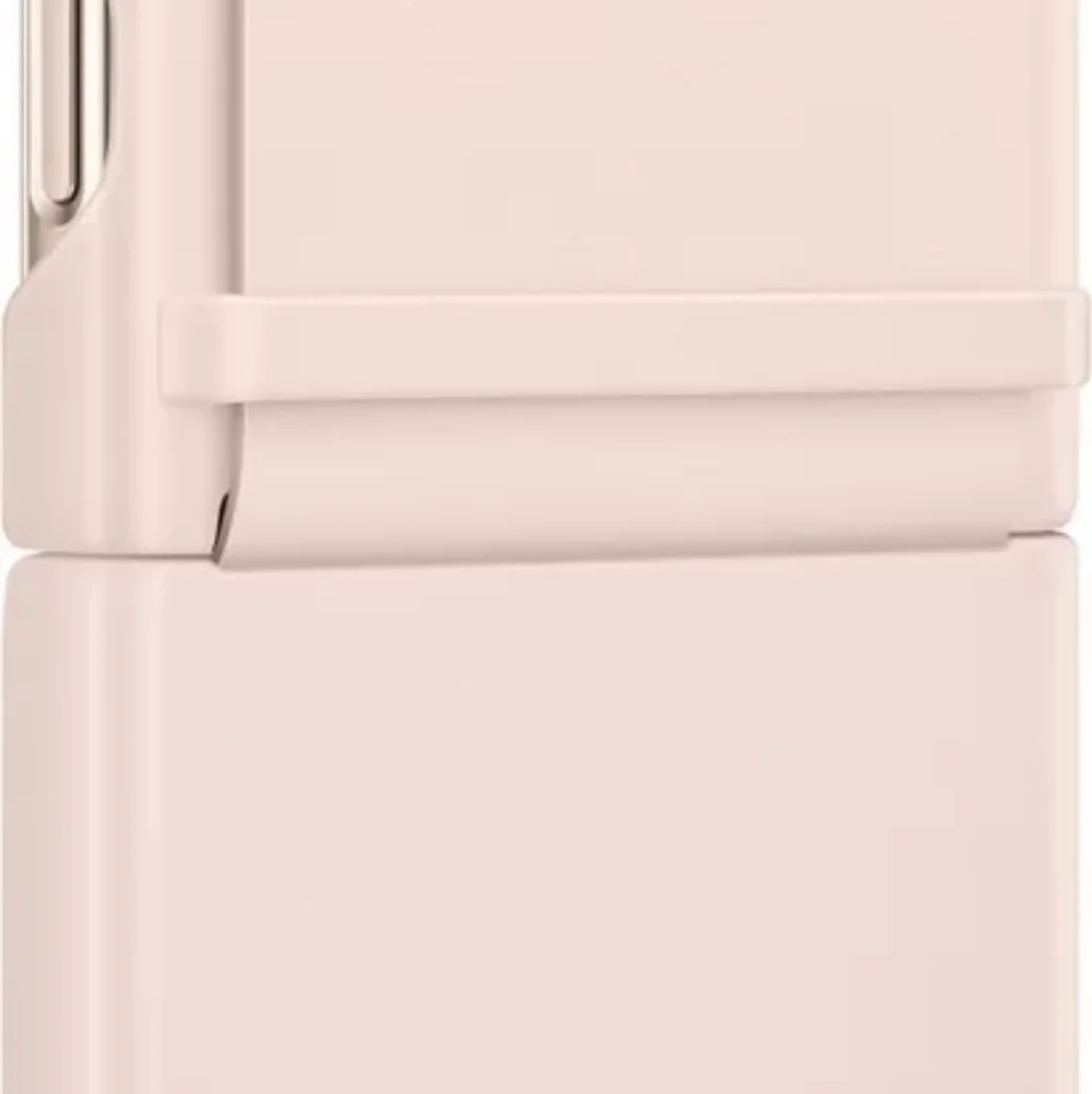 Samsung Flip 4 Leather Case Peach Brand New Never Opened
