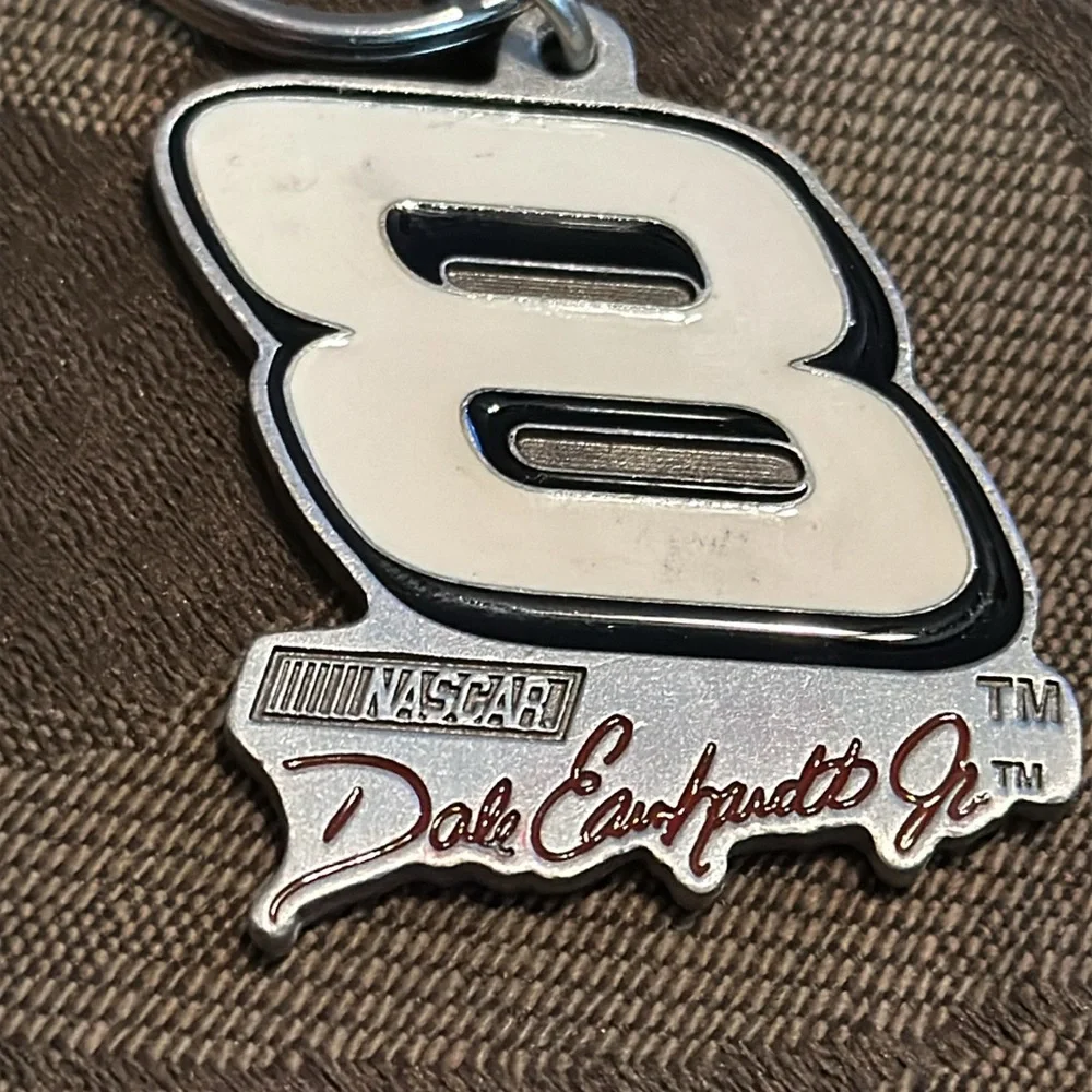 NASCAR Dale Esrnhardt Jr. #8 keychain