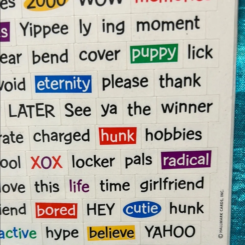 Hallmark colorful assorted