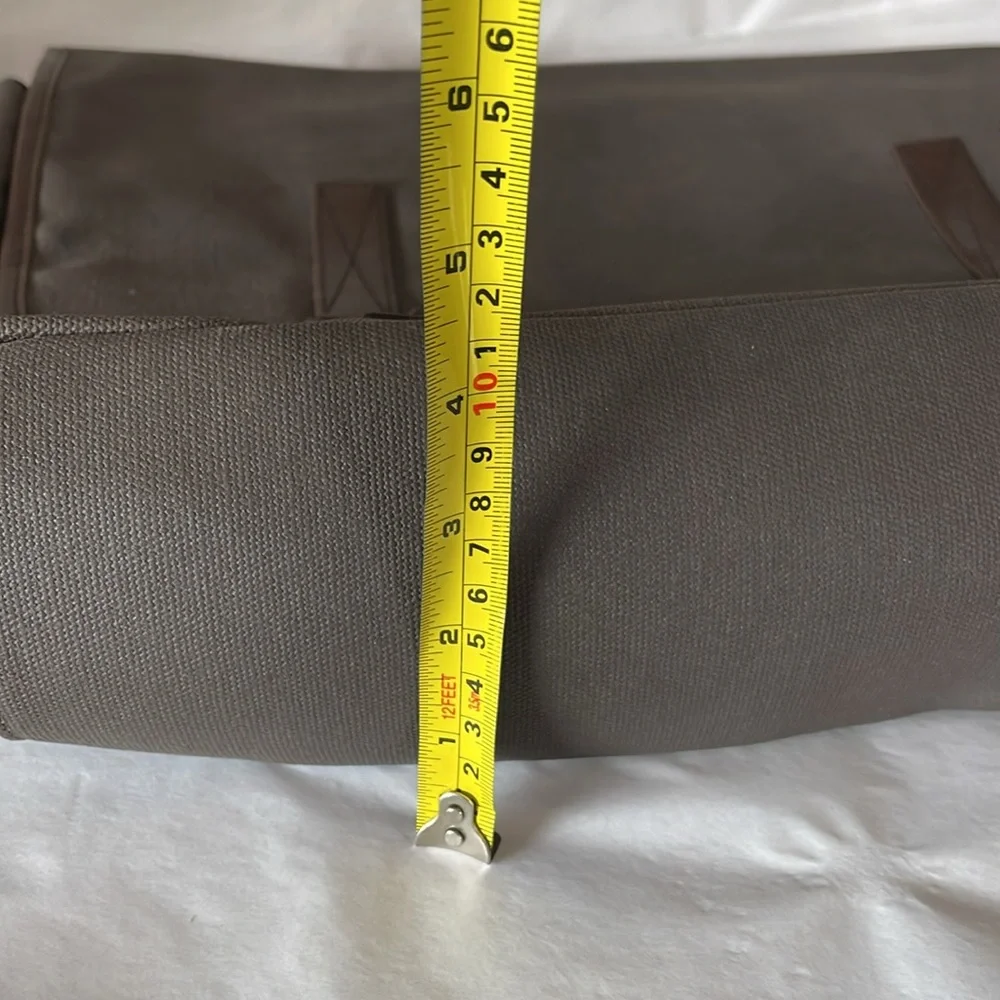 Portal packs messenger crossbody bag brown/grey
