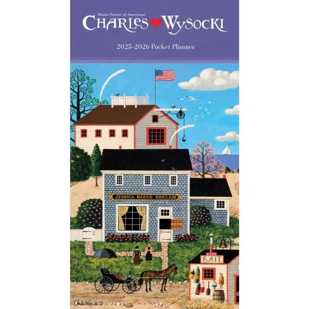 Charles Wysocki 2025-2026 Pocket Planner