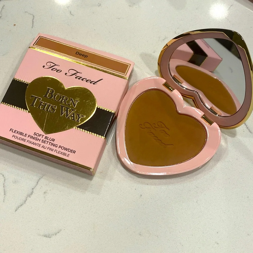 Too Faced Born This Way Soft Blur Flexible Finish Setting Powder Oil Control🧡🧡🧡