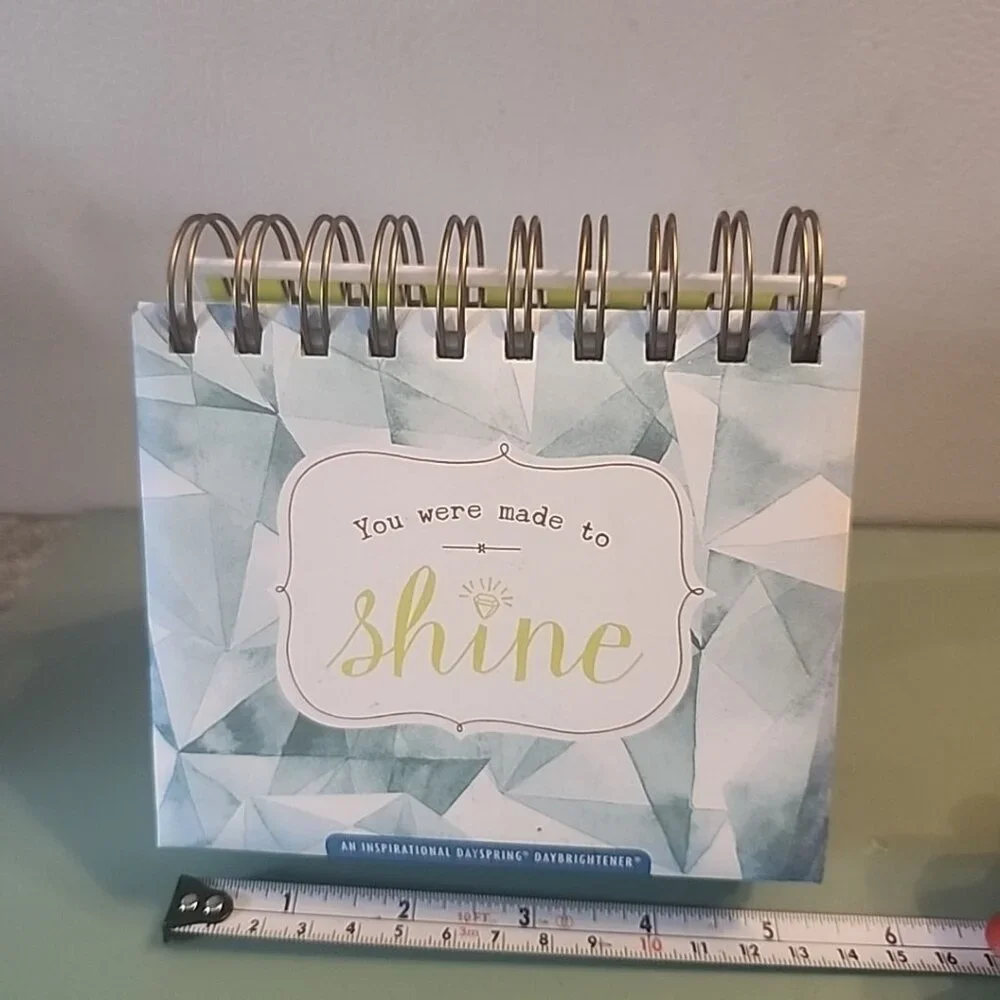 Perpetual Calendar You Were Made To Shine Bible Verses Day Brightener NEW