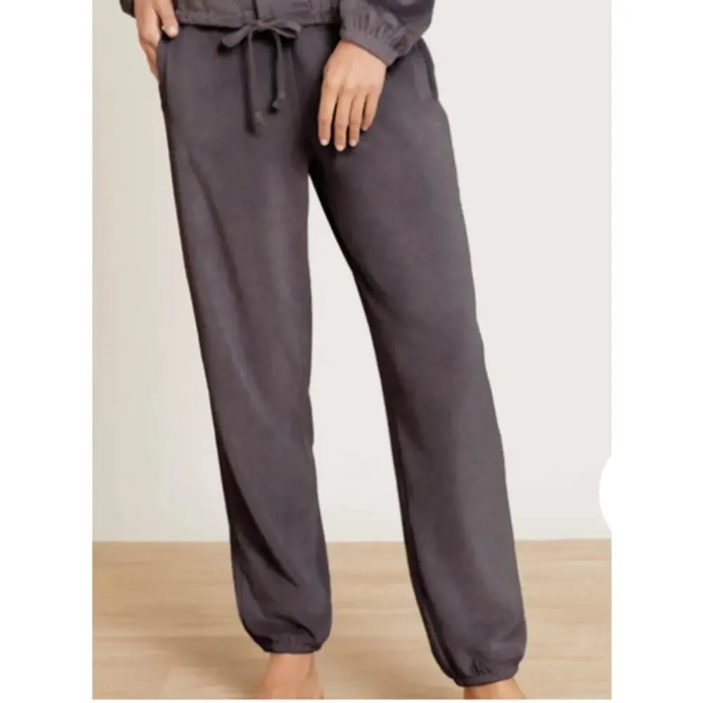 Barefoot Dreams Men's Luxechic Joggers, Carbon Gray, Medium 148$ NWT