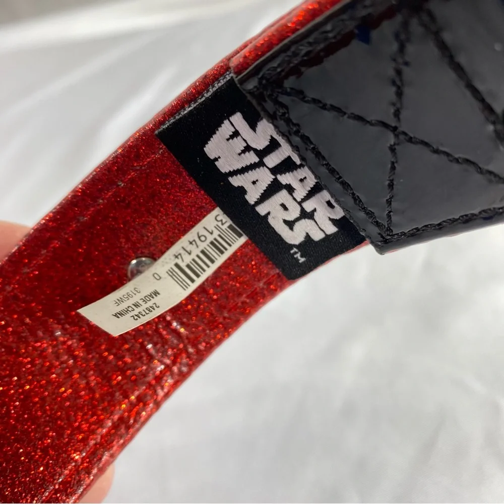Petco Star Wars Darkside Dog Collar Darth Vader Red Stud Charm XXL/XXXL