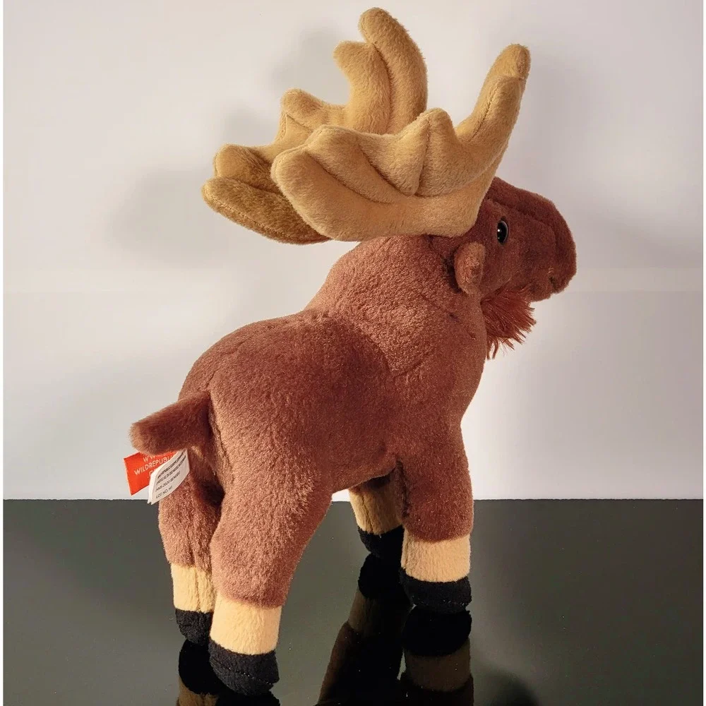 Realistic Moose‎ Plush Cuddlekins Stuffed Animal Brown 10 Inch by Wild Republic