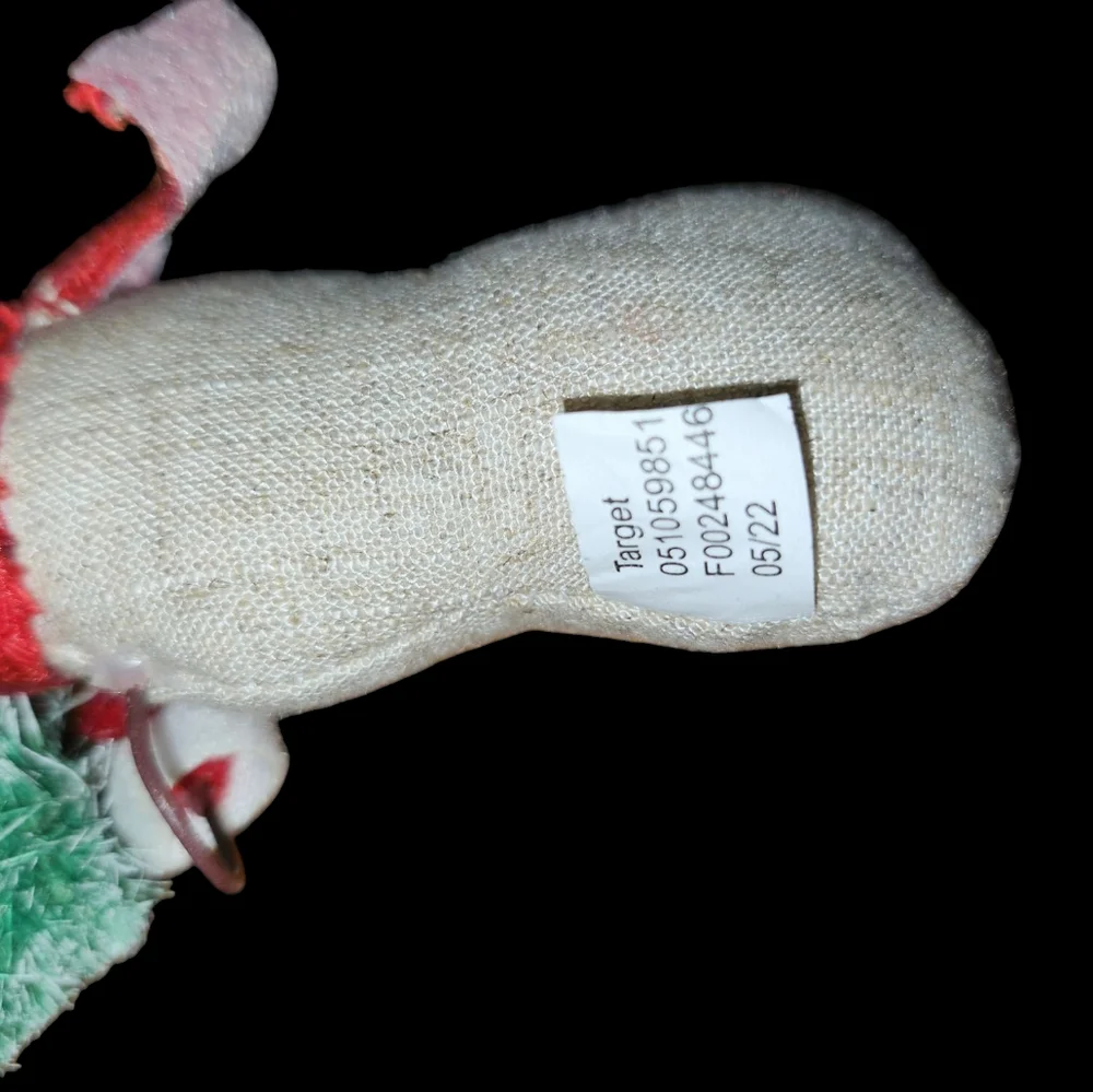 Target set of 3 snowmen ornaments 2022 cotton,flannel,knit.Wire arms