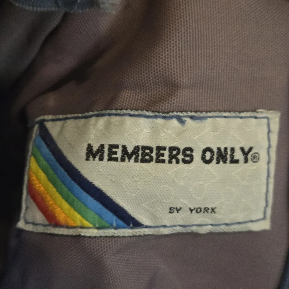 Members Only stylish blue