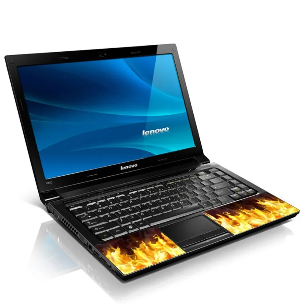 LSS 15.6 & 17.3 Inches Laptop Notebook Skin Sticker Decal - Flame