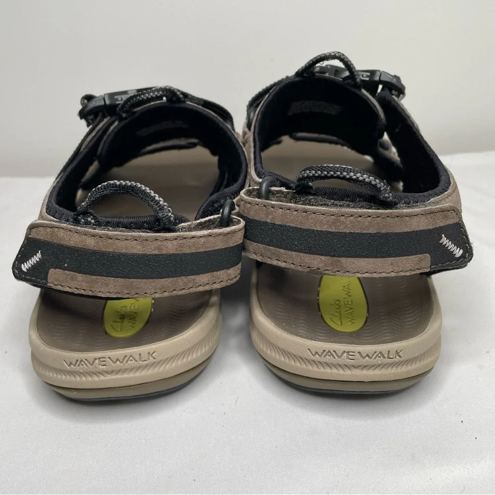 CLARKS MENS WAVEWALK SANDALS Size 9