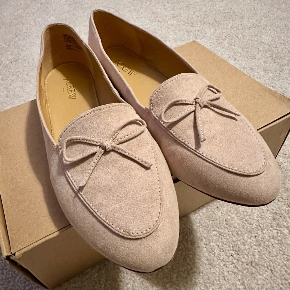 J. Crew Factory Bow Loafers