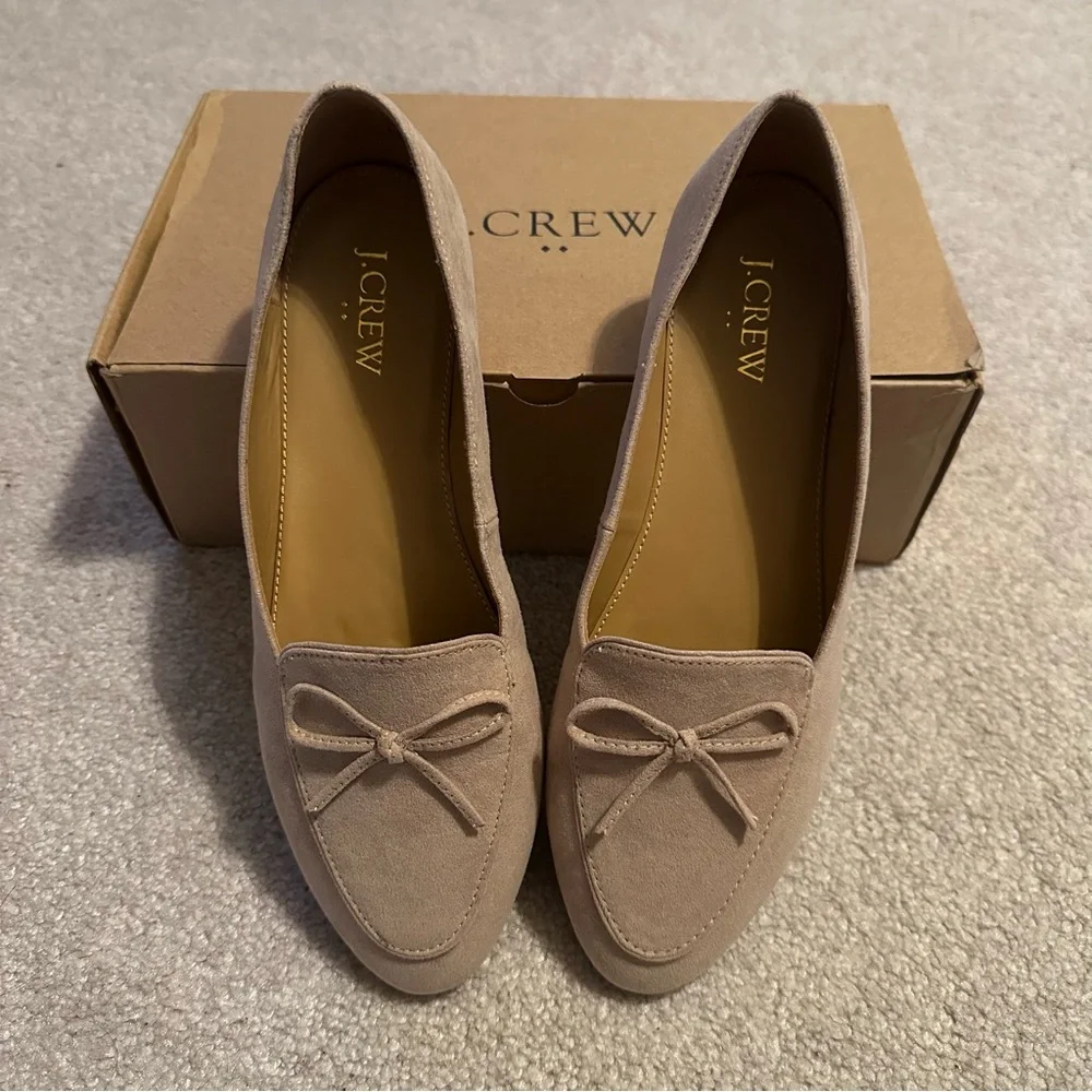 J. Crew Factory Bow Loafers