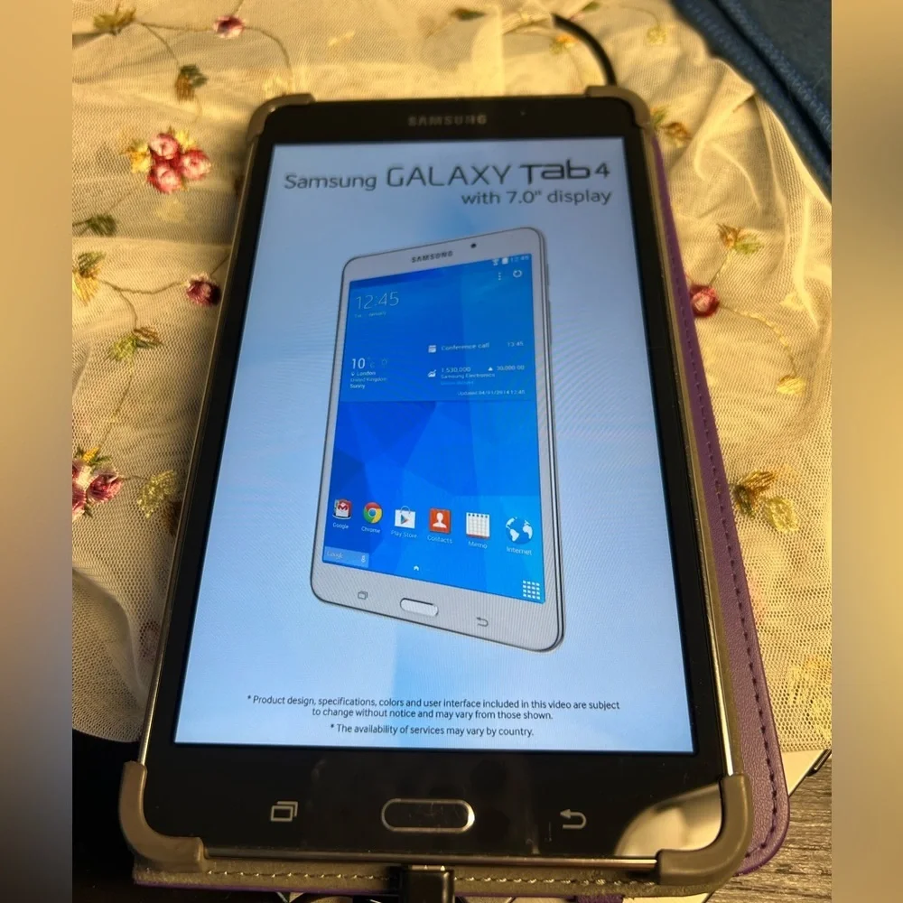 Samsung Galaxy Tab 4 Tablet 7” Display