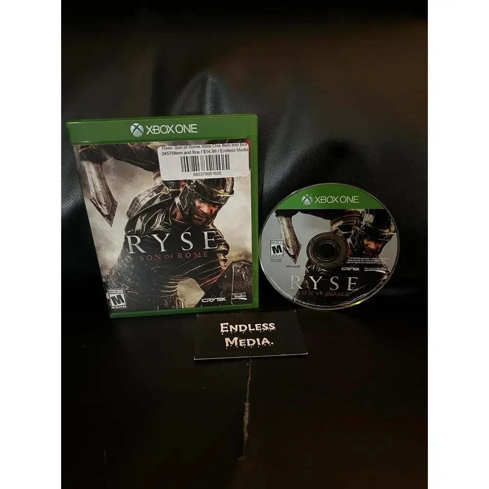 Ryse: Son of Rome Microsoft Xbox One Item and Box Video Game