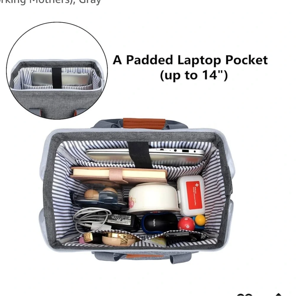 Luxja backpack for pumping supplies