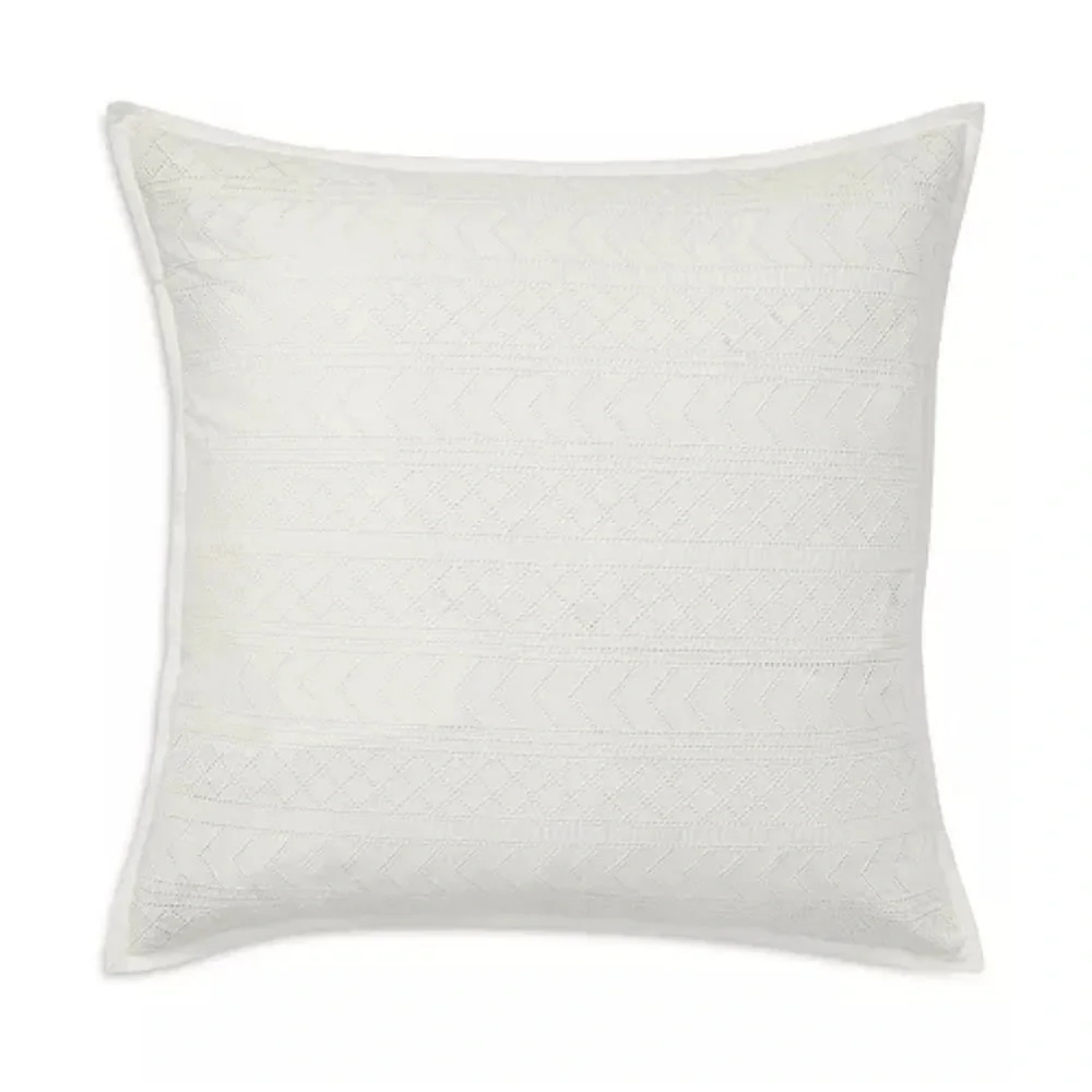 Lauren Ralph Lauren Willa Hemstitched Euro Sham in Cream, New w/Tag $135