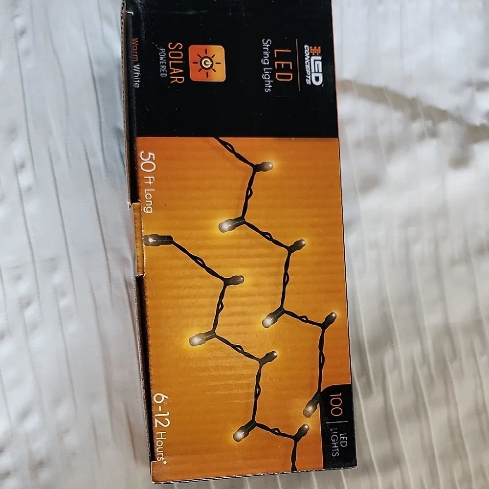 Solar LED String Lights