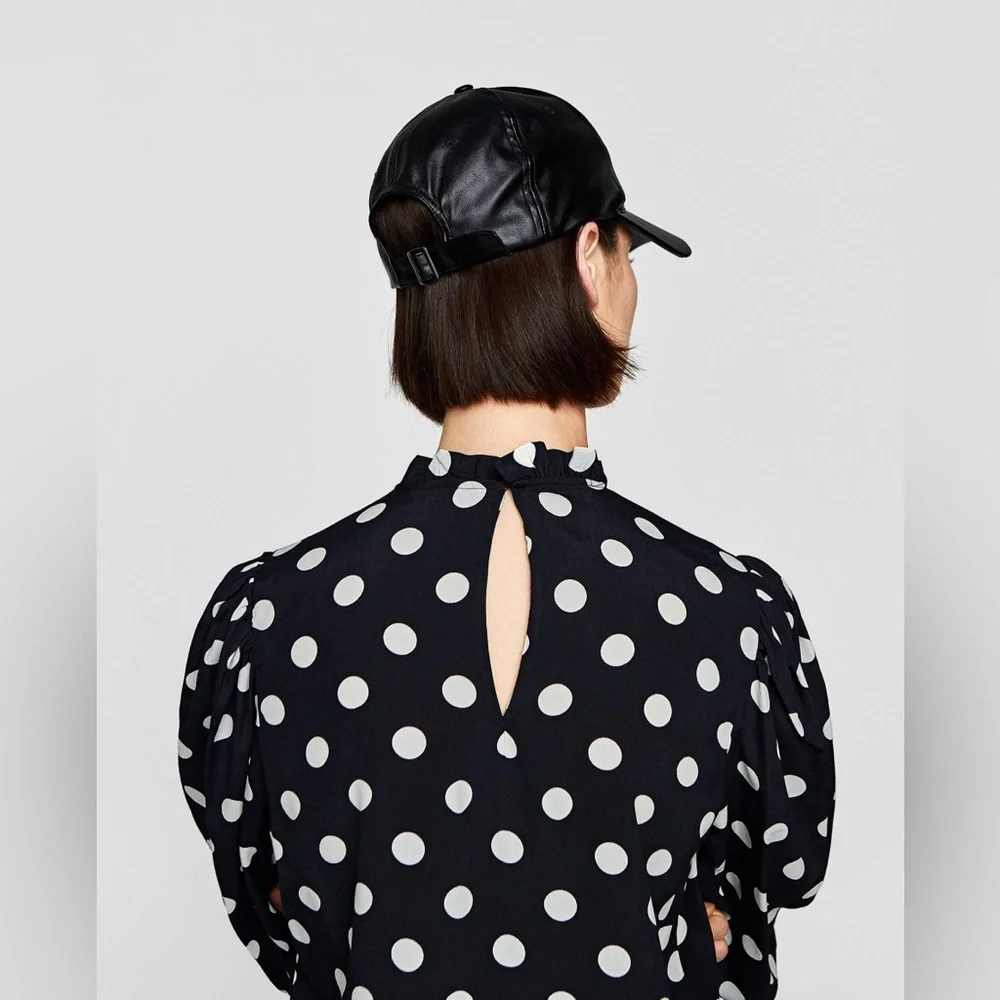 Zara smocked puff