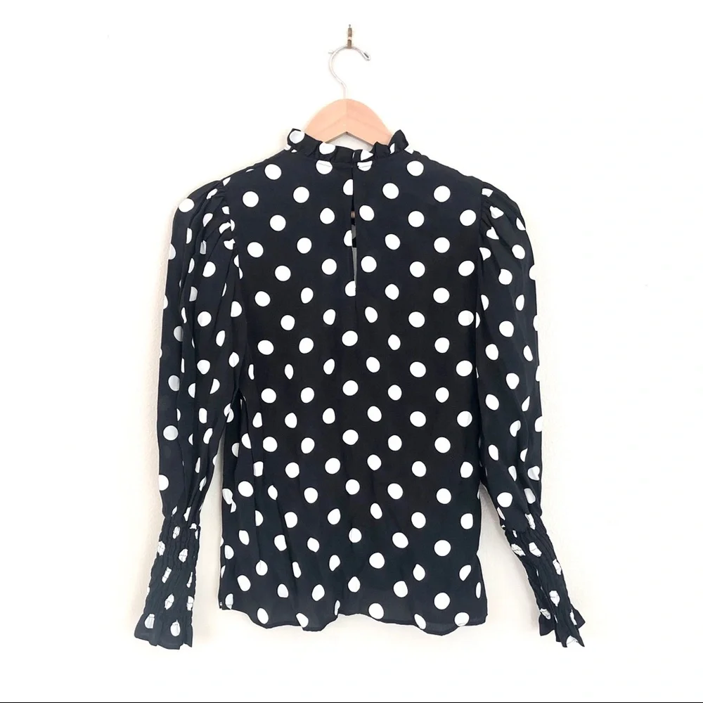 Zara smocked puff