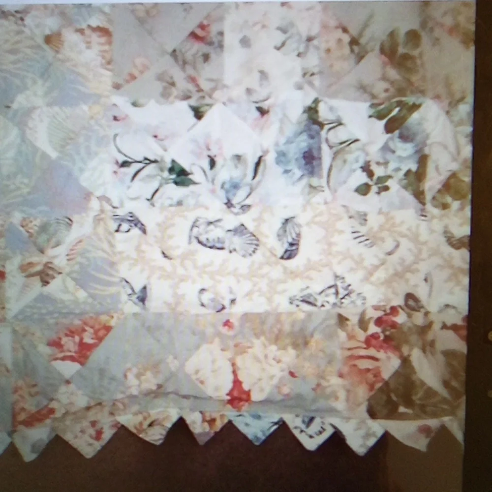 Handmade vibrant patchwork