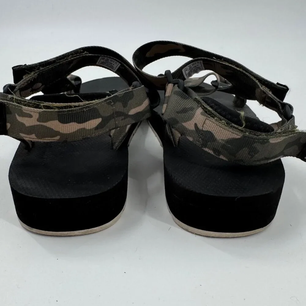 Palladium Outdoorsy Urbanity Camouflage Sandals Adjustable Straps Size W 7.5
