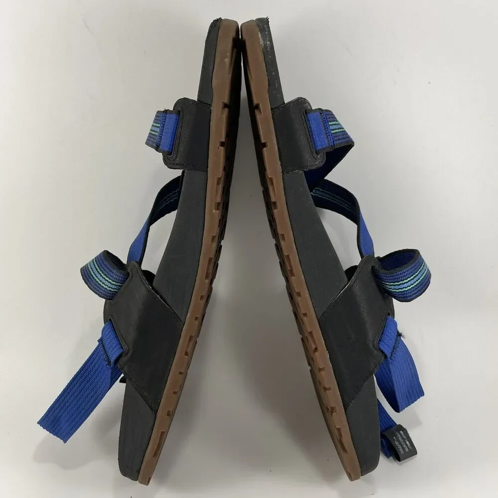 Chaco Lowdown Strappy Active Sandals Mens Size 13 Blue Hiking Water Z/1 Z1