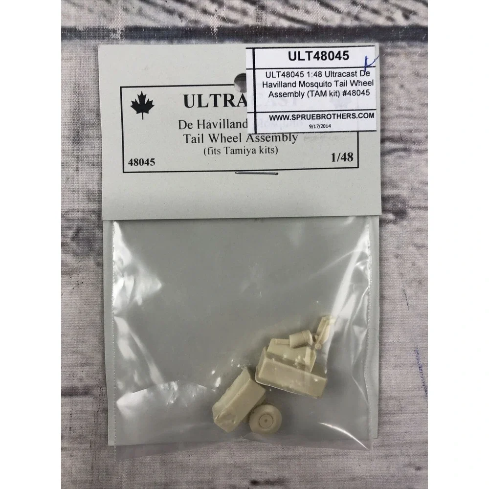 New Ultracast De Havilland Mosquito Tail Wheel 1/48 scale (TAM kit) ULT48045