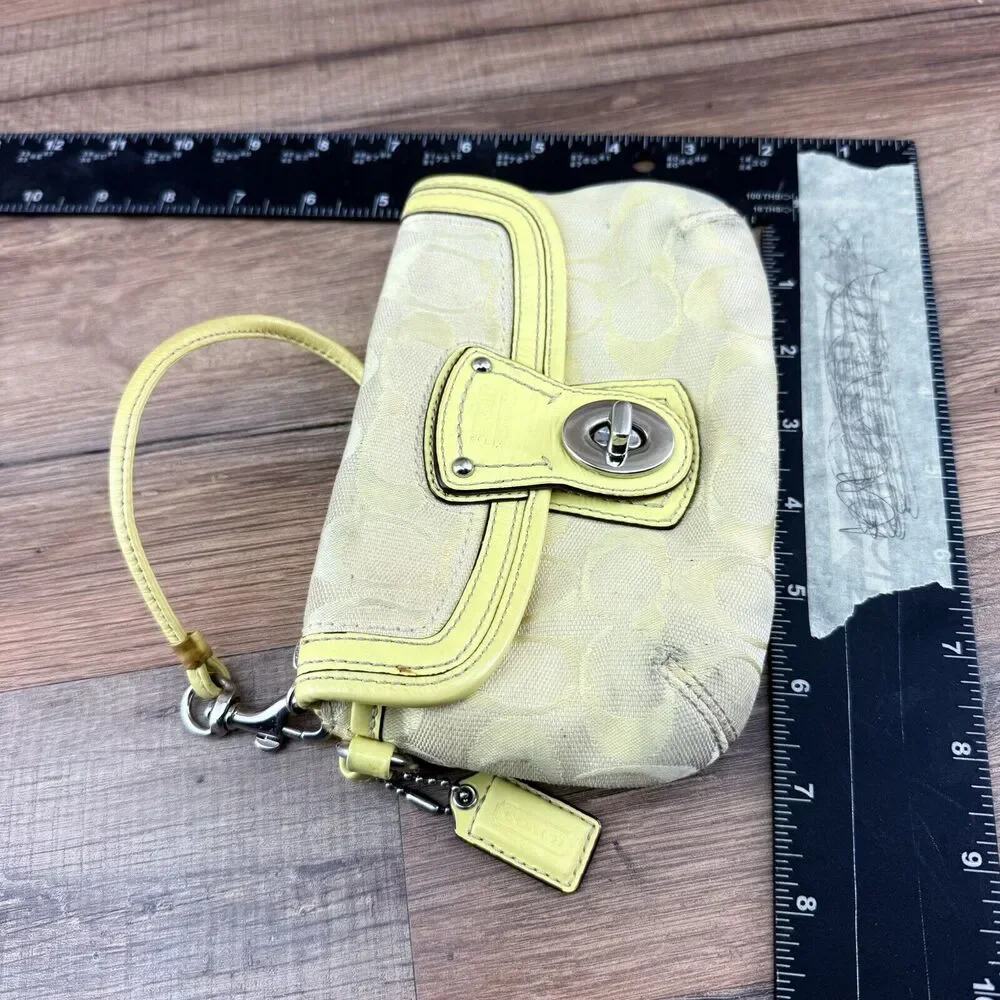 Coach this wristlet