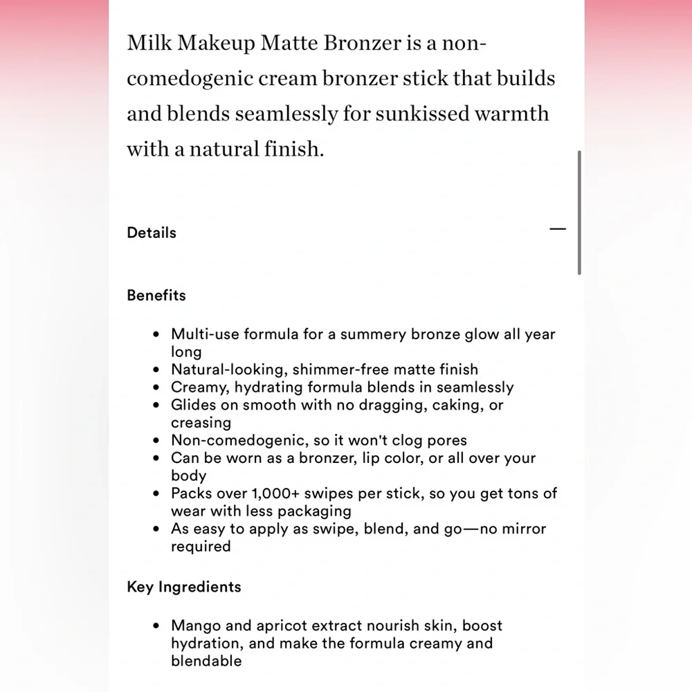 Milk Makeup here @rustybush