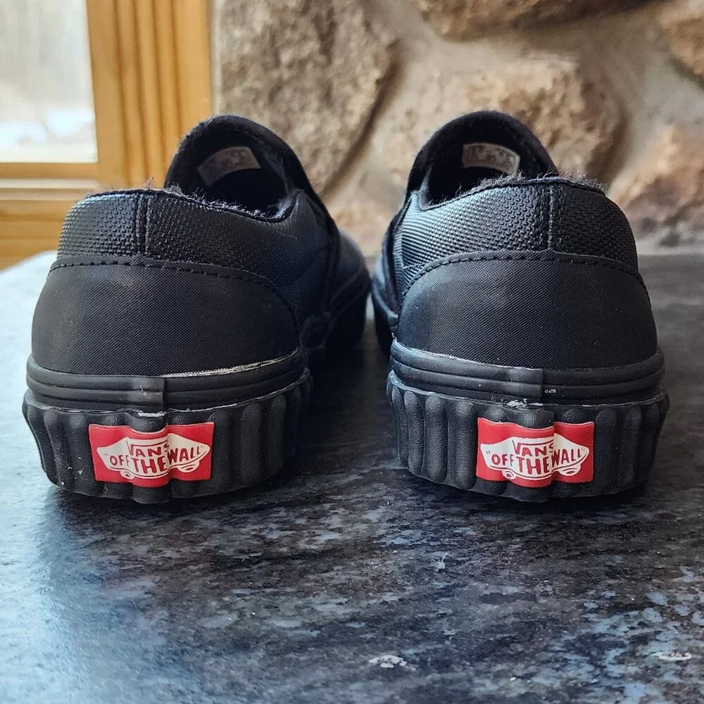 Marvel vans black