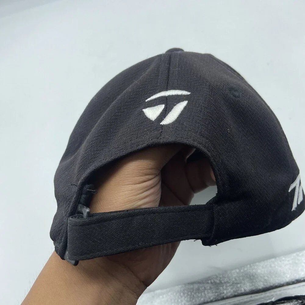 TaylorMade TP5 M1 Black Adjustable Golf Hat Cap