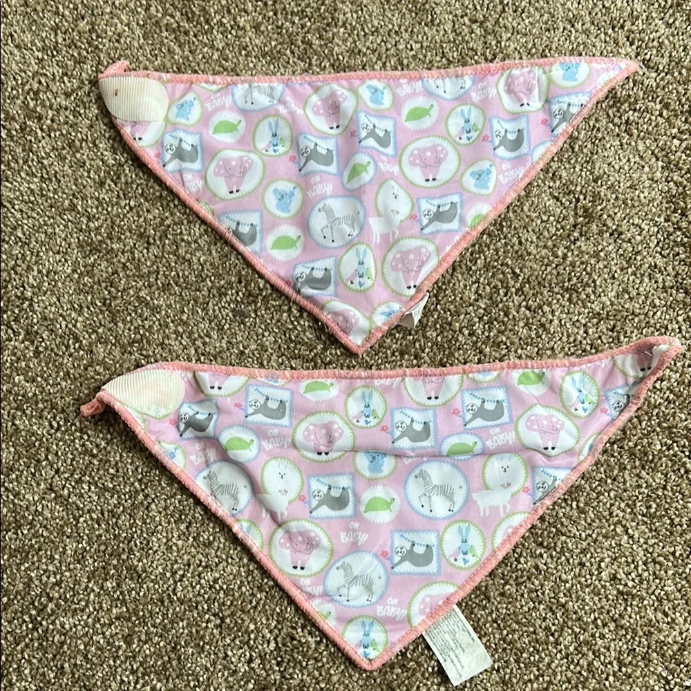 Colorful Baby Bib Set of 14 3-12 Months