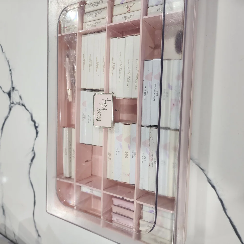 Mary KAY Makeup Organizer with Multiple Compartments & LOTS of New Product