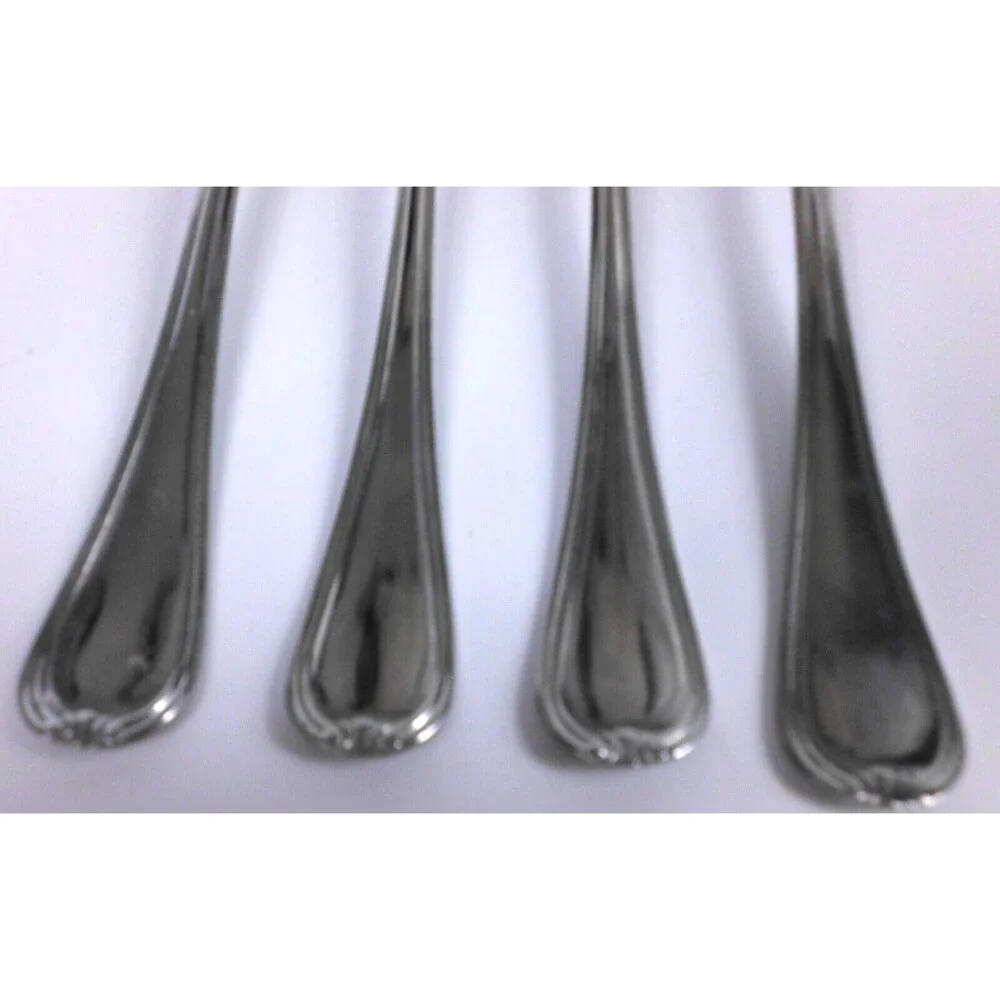 Cambridge Stainless Steel Carlie Small Salad Dessert Forks 7 Inch Lot of 4