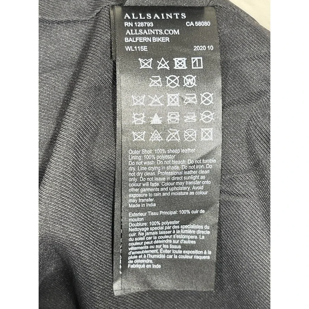 All Saints one sleeves